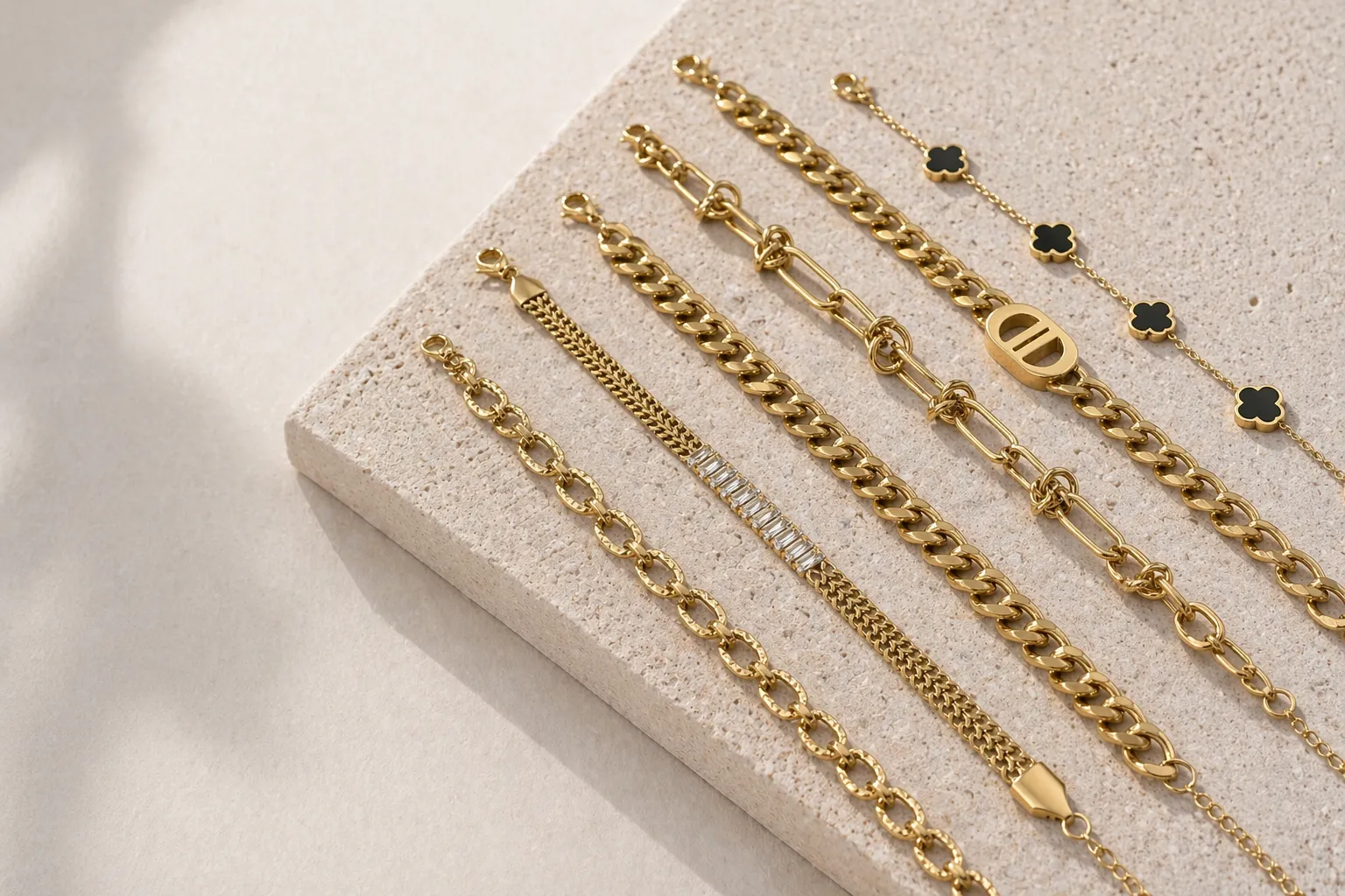 pulseiras em aço inoxidável 316L