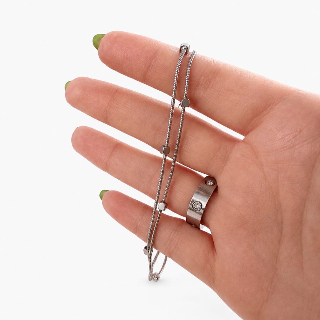 Pulseira Seren em aço inoxidável 316L